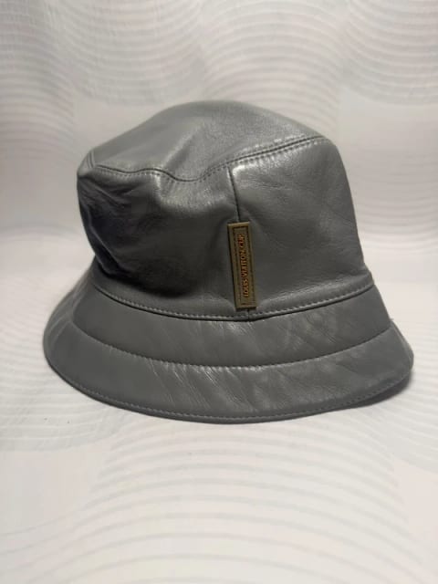 Louis Vuitton leather hat