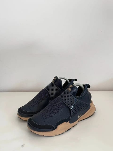 Stone Island x NikeLab Sock Dart Mid SP “Obsidian“ Swag rap avant garde opium rare y2k sk8 grafiti