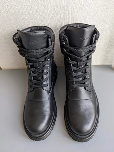 Moncler Patty leather ankle boots