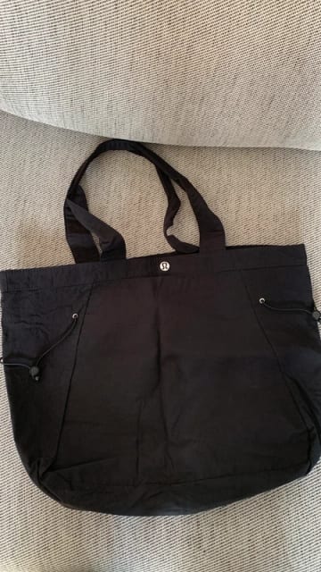 Lululemon czarna nowa sportowa pojemna torba treningowa sport bag handbag