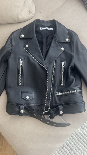 Куртка кожаная Acne Studios