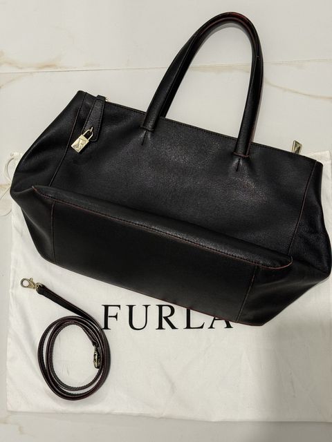 Сумка шопер кожаная Furla оригинал