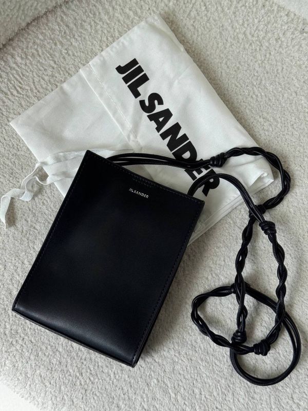 Сумка Jil Sander сумочка чорна коричнева черная коричневая