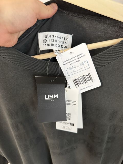 Мужская футболка oversize Maison Margiela, новая, оригинал — zdjęcie 3
