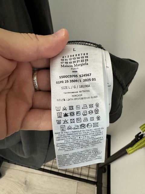 Мужская футболка oversize Maison Margiela, новая, оригинал — zdjęcie 4