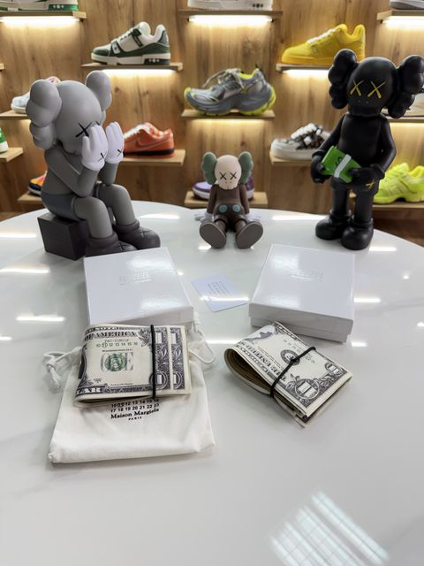 Гаманець Maison Margiela 11 Dollar Logo Beige