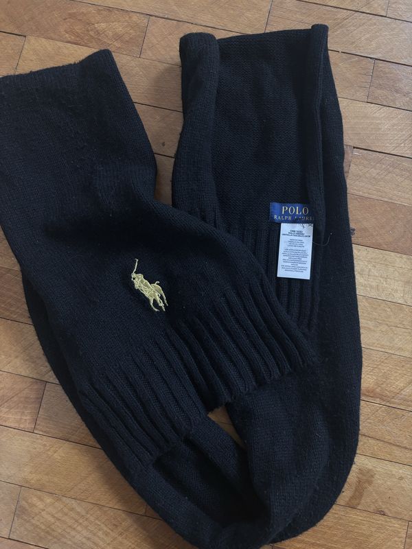 Шарф Polo Ralph Lauren чорний
