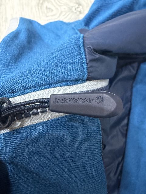Вітровка Jack Wolfskin синя, L-XL — zdjęcie 3
