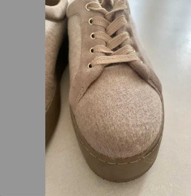 Max Mara кашемірові кросівки, бежеві, 39–40 — zdjęcie 3