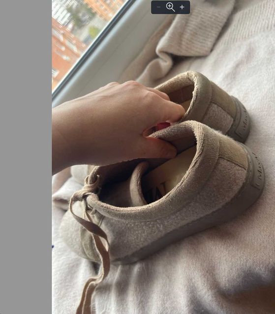 Max Mara кашемірові кросівки, бежеві, 39–40 — zdjęcie 4
