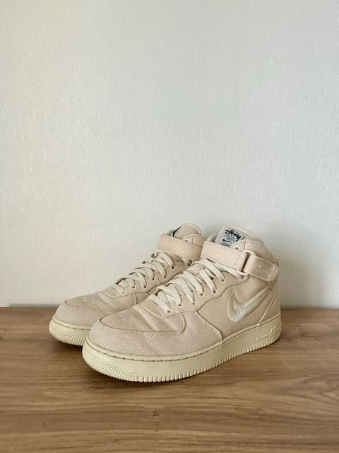 Чоловічі оригінальні кросівки Nike x Stussy Air Force Mid, 46 ро