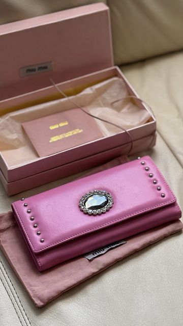 Гаманець Miu Miu шкіряний