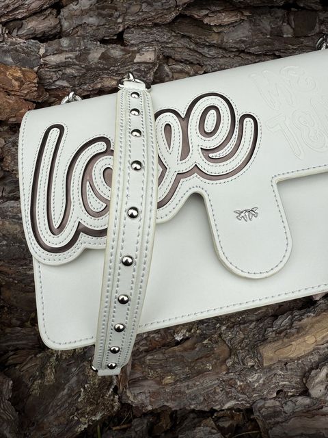 Pinko Love Me Tender Leather Bag, шкіряна — zdjęcie 3