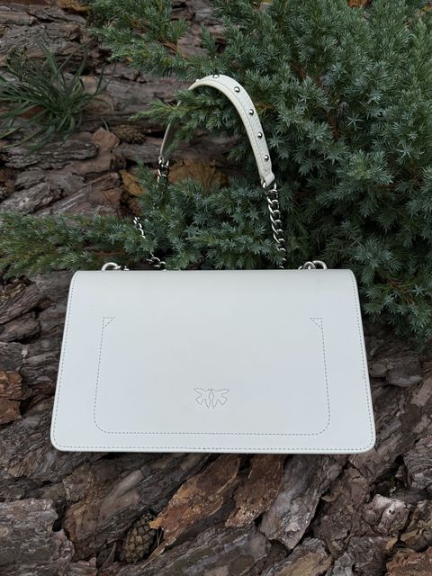Pinko Love Me Tender Leather Bag, шкіряна — zdjęcie 4