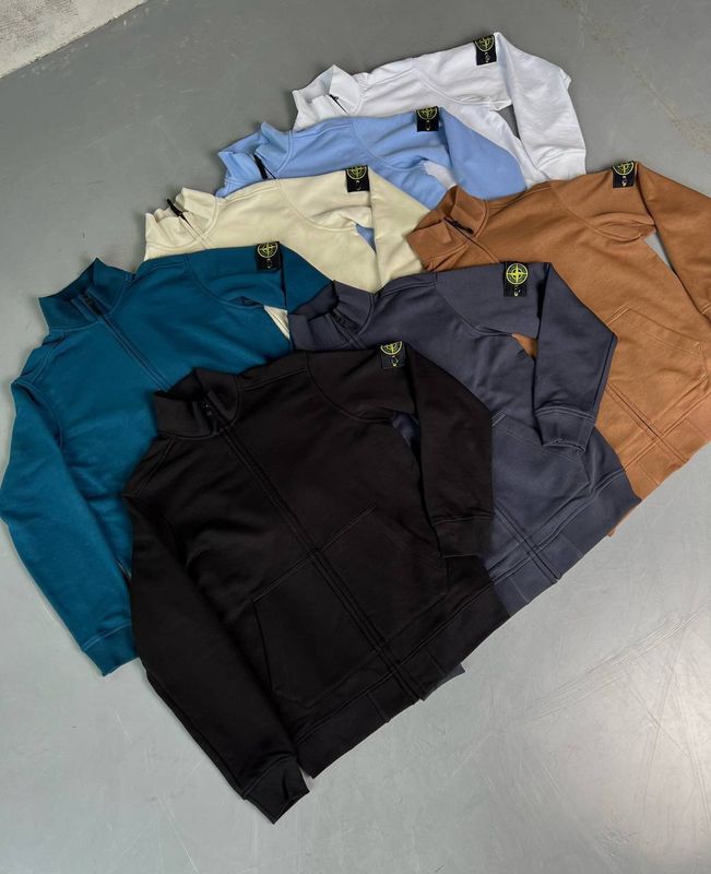 Олімпійка Stone Island/олимпийка SI/кофта стон айленд/зіпка stone island