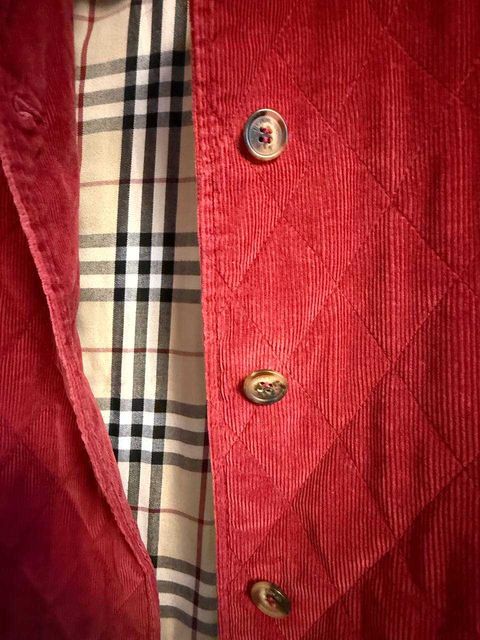 BURBERRY оригінал на сінтапоні жіночий кардиган піджак колір марсала — zdjęcie 3