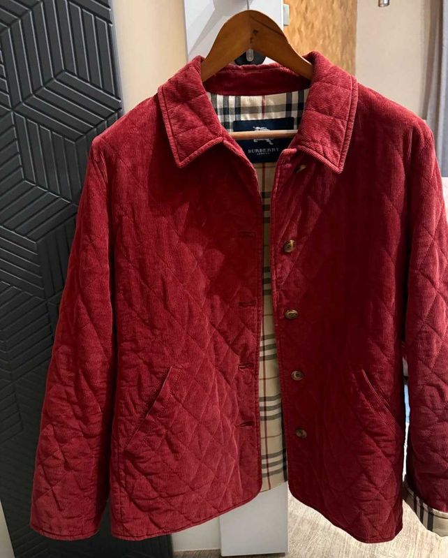 BURBERRY оригінал на сінтапоні жіночий кардиган піджак колір марсала
