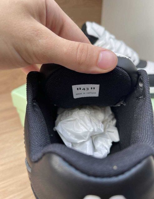 Кросівки Off-White Out Of Office white/black — zdjęcie 5