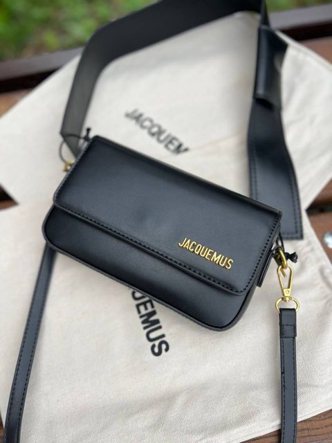 Сумка Jacquemus чорна, біла, нова — zdjęcie 5