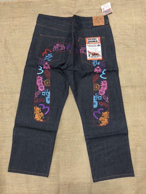 Джинсы Evisu, большие размеры